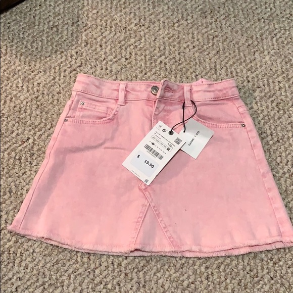 Zara Other - NWT Pink Size 7 Jean Skirt Zara Other - NWT Pink Size 7 Jean Skirt